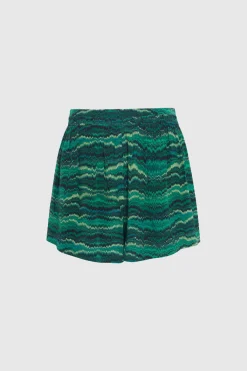 Alina Shorts Peacock