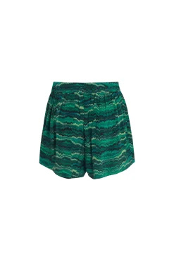 Alina Shorts Peacock