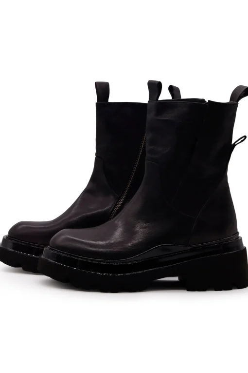 Ankle Boot Shiny Black