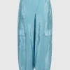 ARTEMIS PARACHUTE CARGO PANTS BLUE