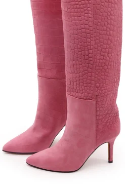 Aura Mock Boots Pink