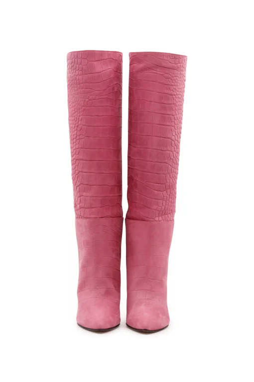 Aura Mock Boots Pink