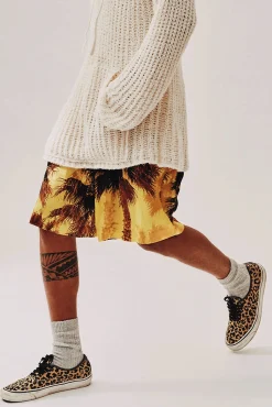 Bermund Palme Shorts Yellow