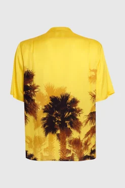 Bowling Palme Shirt Yellow