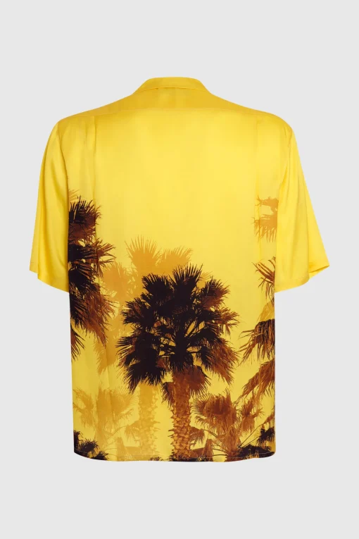 Bowling Palme Shirt Yellow