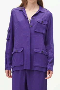 Byron Blouse Purple