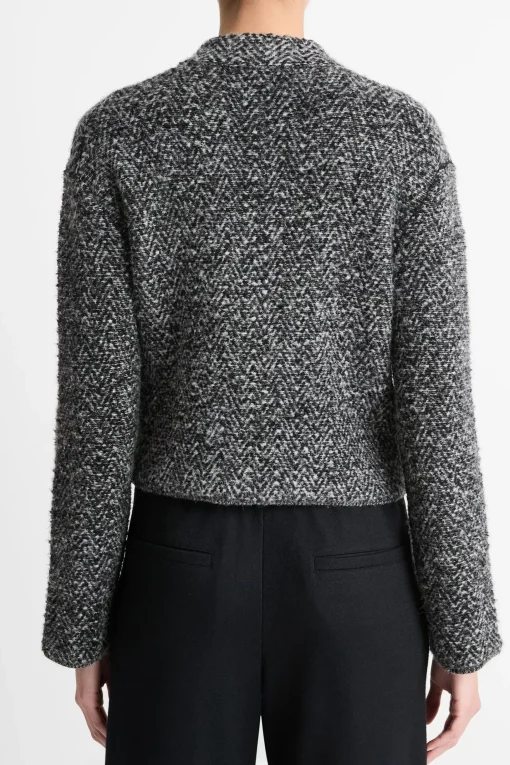 Cardigan Herringbone
