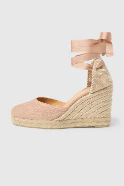 Carina Espadrilles Pink Gold