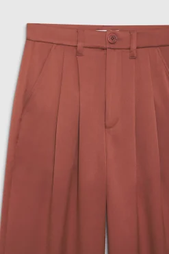 Carrie Pants Terracotta Silk