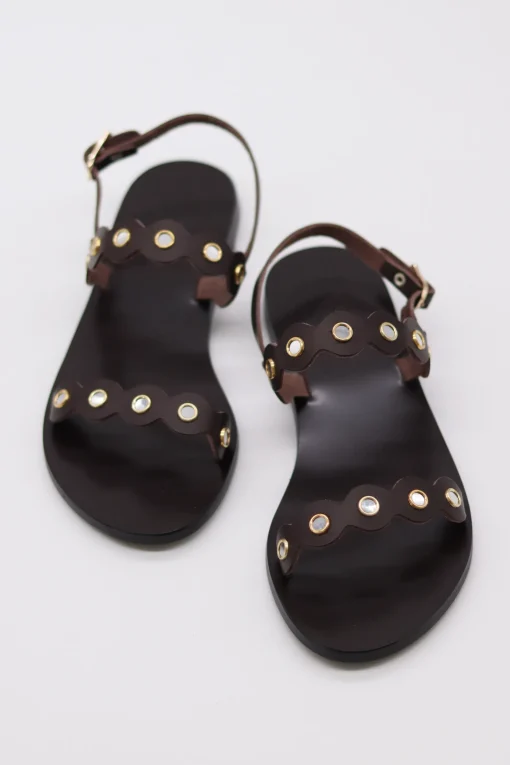 Clio Mirror Sandals