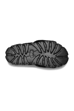 Cozetta Curly Slides Black
