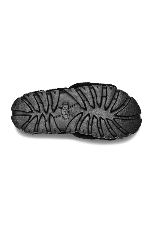 Cozetta Curly Slides Black