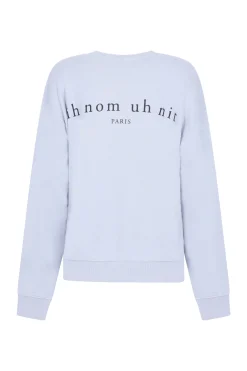 Crewneck with Future Mask Powder Blue