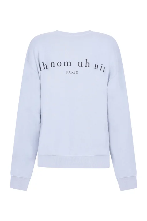 Crewneck with Future Mask Powder Blue