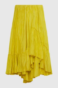 Crushed Skirt Sun Glare