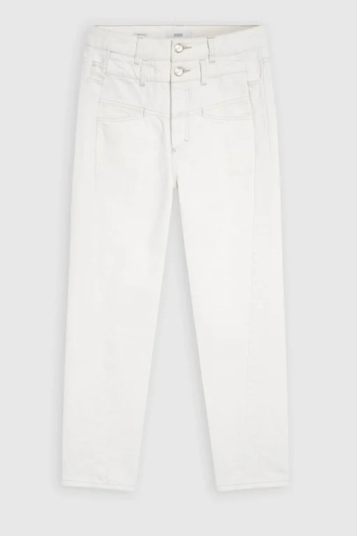 Curved-X Creme Jeans