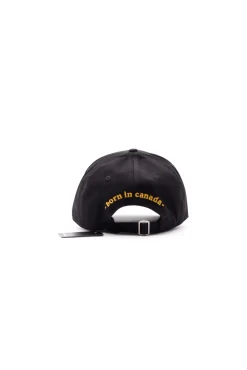 D2 Patch Baseball Cap Sun Set Black