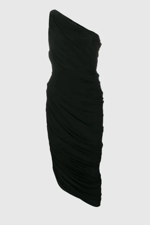 Diana Dress To Knee Black