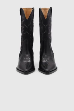 Duerto Gz Cowboy Boots Black Faded