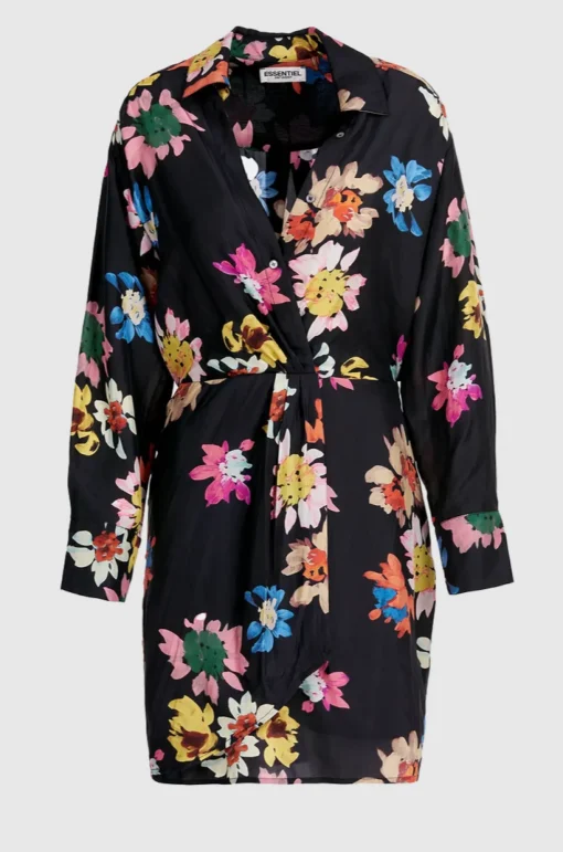 Eberry Mini Dress Combo Black
