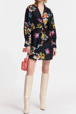 Eberry Mini Dress Combo Black