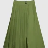 Folded Skirt Pesto