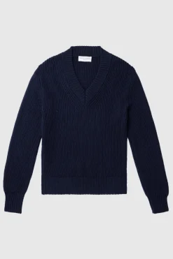 Francis V-Neck Dark Navy