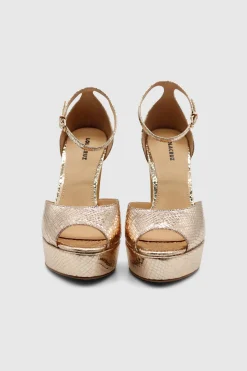 Galeata Heels Platino