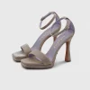 Glitter Sandals Night Beige