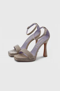 Glitter Sandals Night Beige