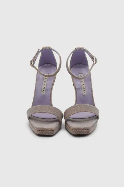 Glitter Sandals Night Beige