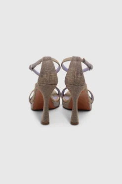 Glitter Sandals Night Beige