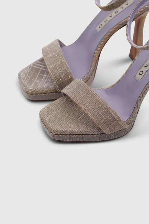 Glitter Sandals Night Beige