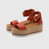 Glyn Sandals Red