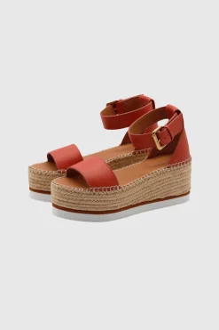 Glyn Sandals Red