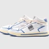 High Sneaker Men White/ Blue