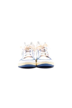 High Sneaker Men White/ Blue