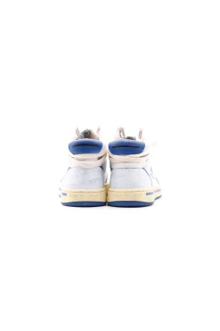 High Sneaker Men White/ Blue