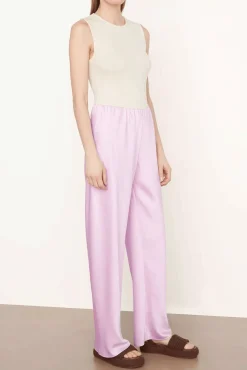High Waist Bias Pant Petal Nectar