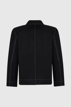 Jacke Contrast Seam Worker