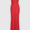 Kleid Printed Maxi