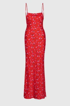 Kleid Printed Maxi
