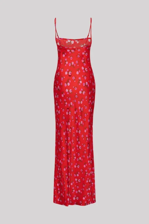 Kleid Printed Maxi