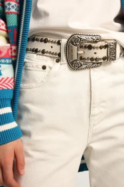 Lace Belt Off White