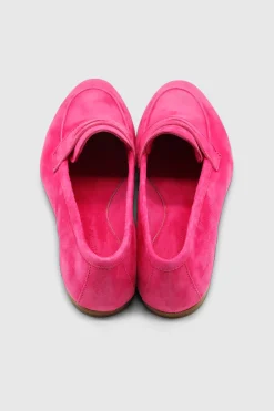 Loafer Camoscio Fuxia