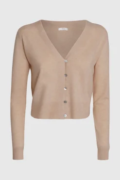 Loop Trim Cardigan Chanterelle