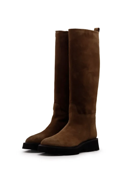 Lydia 5 Boots Velours Militare