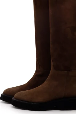 Lydia 5 Boots Velours Militare