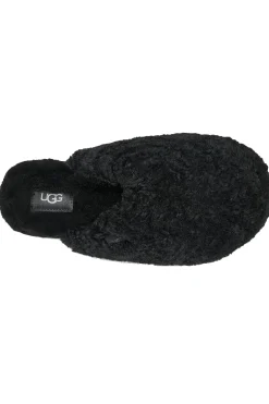 Maxi Curly Slides Black