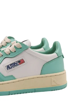 Medalist W Low Sneaker White Turquoise